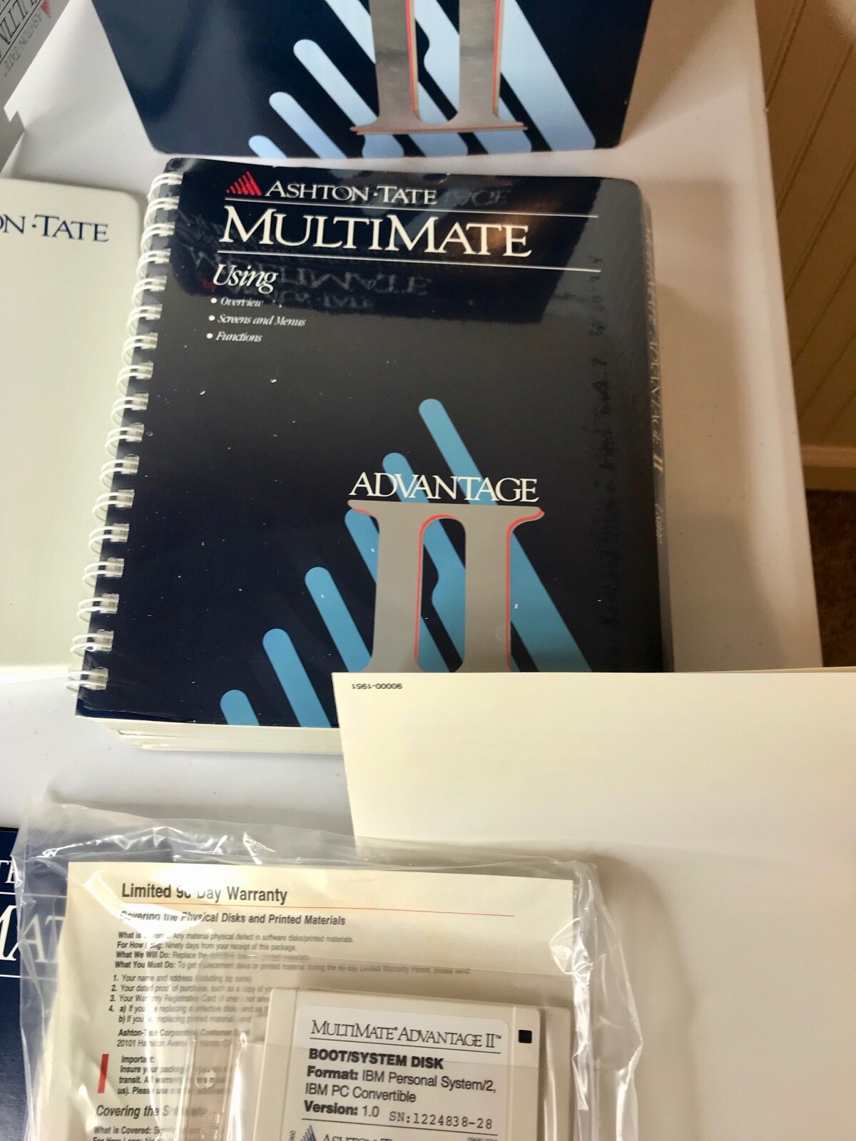 Ashton Tate Multimate Advantage II & Printer Enhancement Pack Vintage Software