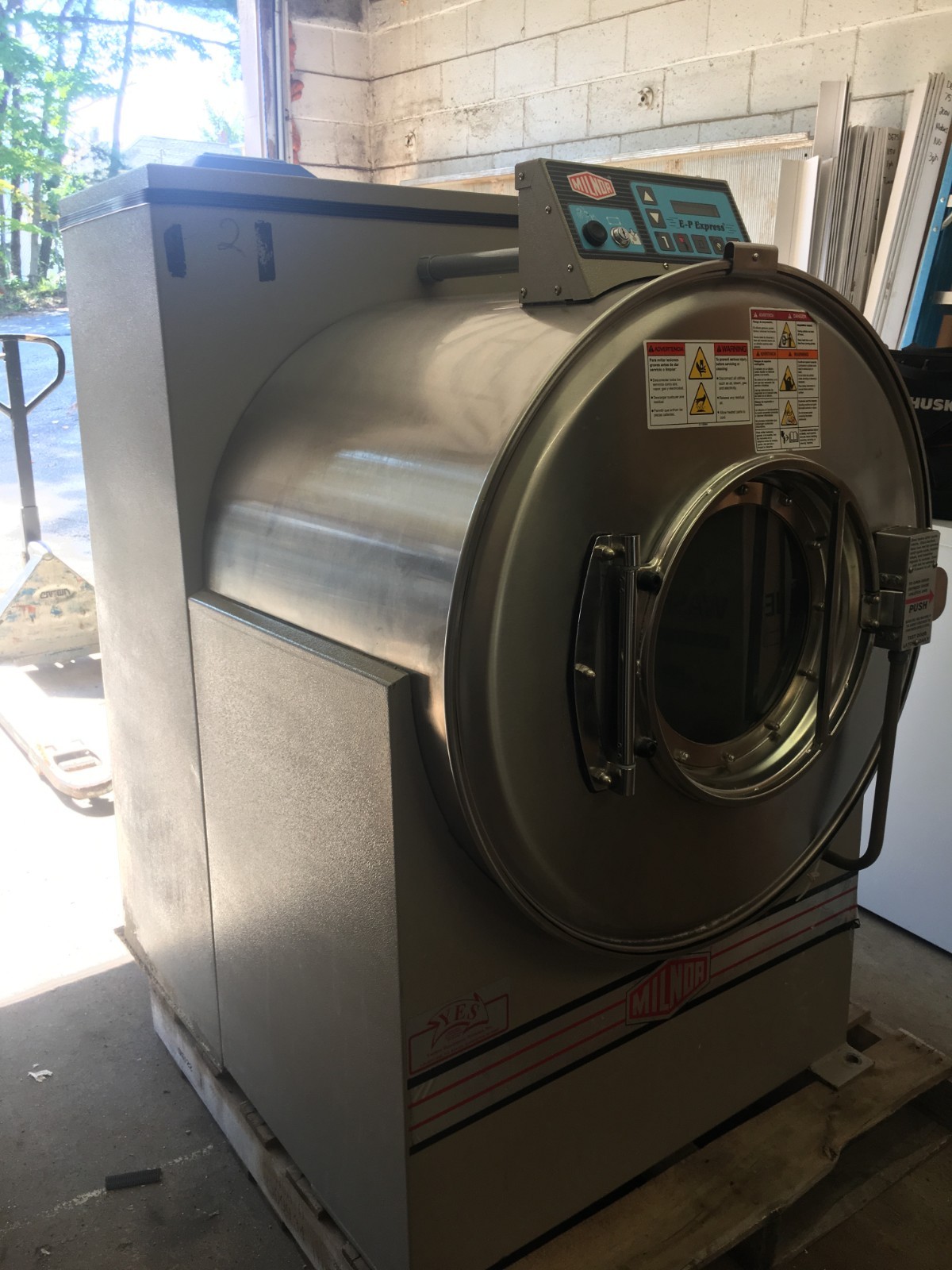 Milnor washer 55lb EP-express