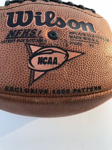 Wilson Football GST NFHS F1003 FX NCAA 1005 Pattern Brown USA Engineered Sports