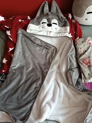 Stray Kids Xmas POPUP STORE 2023 bang chan Wolf Chan Blanket