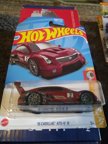 Hot Wheels 16 CADILLAC ATS-V R - Red # 38 | eBay