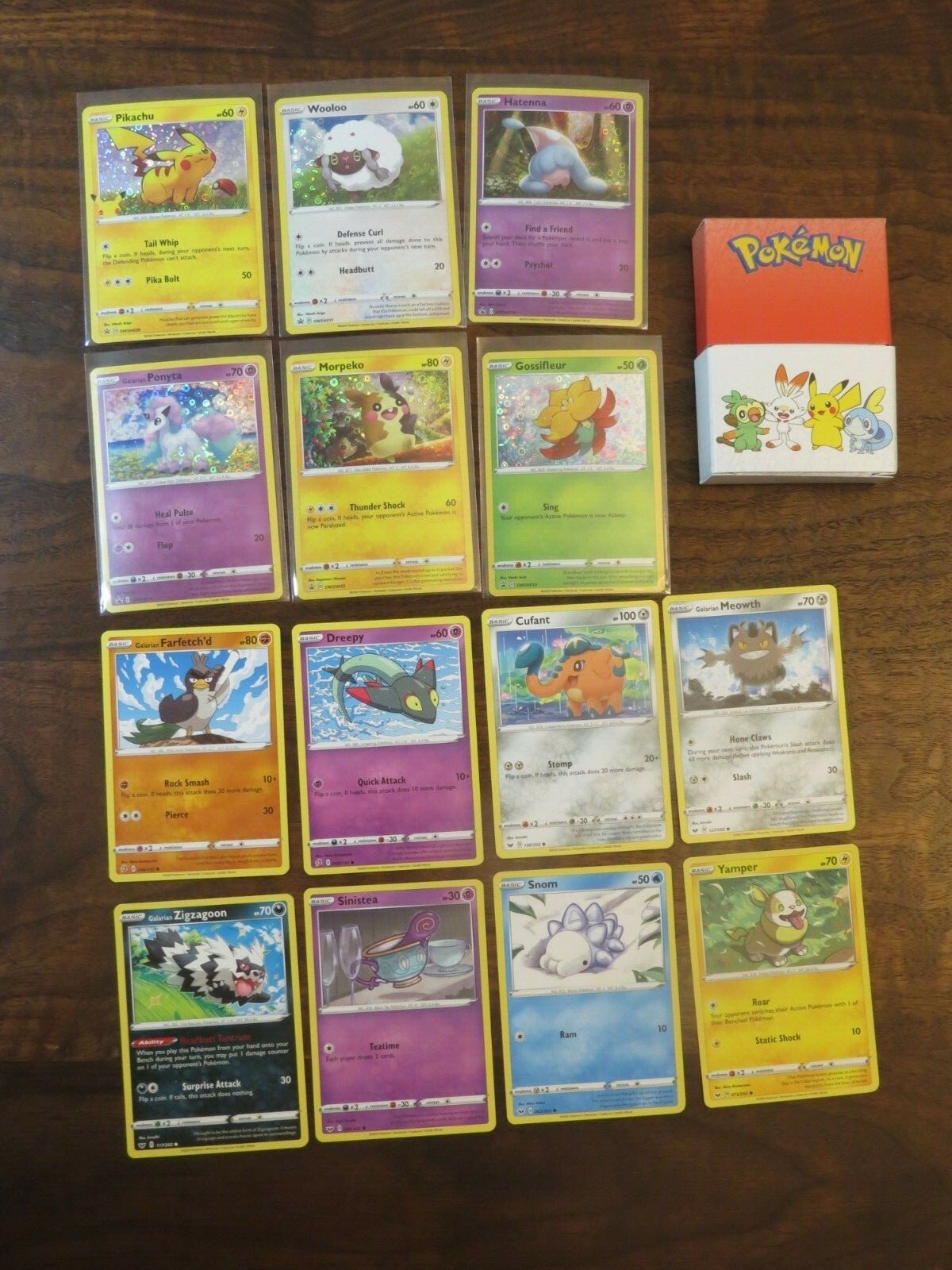 Pokemon 25th Anniversary General Mills Promo Complete Set