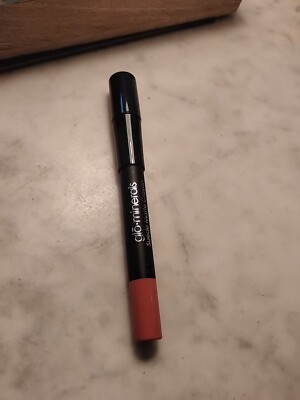 Glo Minerals Suede Matte Lip Crayon with Built in Sharpener Full Size MONOGRAM