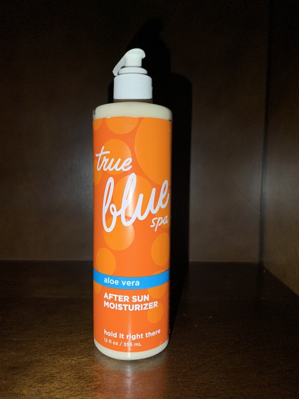 true blue spa aloe vera after sun moisturizer