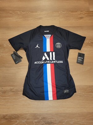 Nike Jordan x Women's Paris Saint-Jermain 4th Stadium Jersey Size XS New