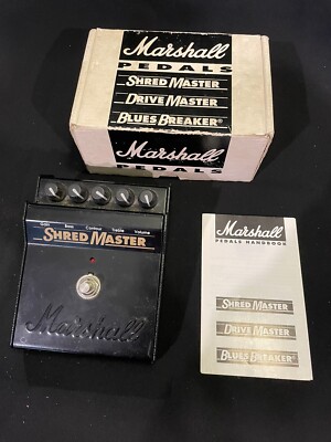 Marshall Shred Master Pedal 90's Vintage Includes paperwork and original box