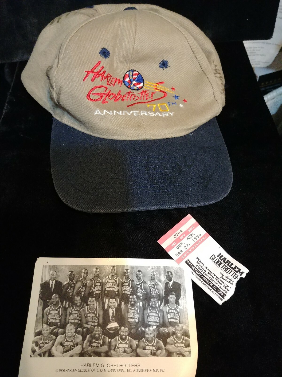趣味 HARLEM GLOBETROTTERS 70th Anniversary 1996 Harlem Globetrotters 70th Anniversary World Tour
