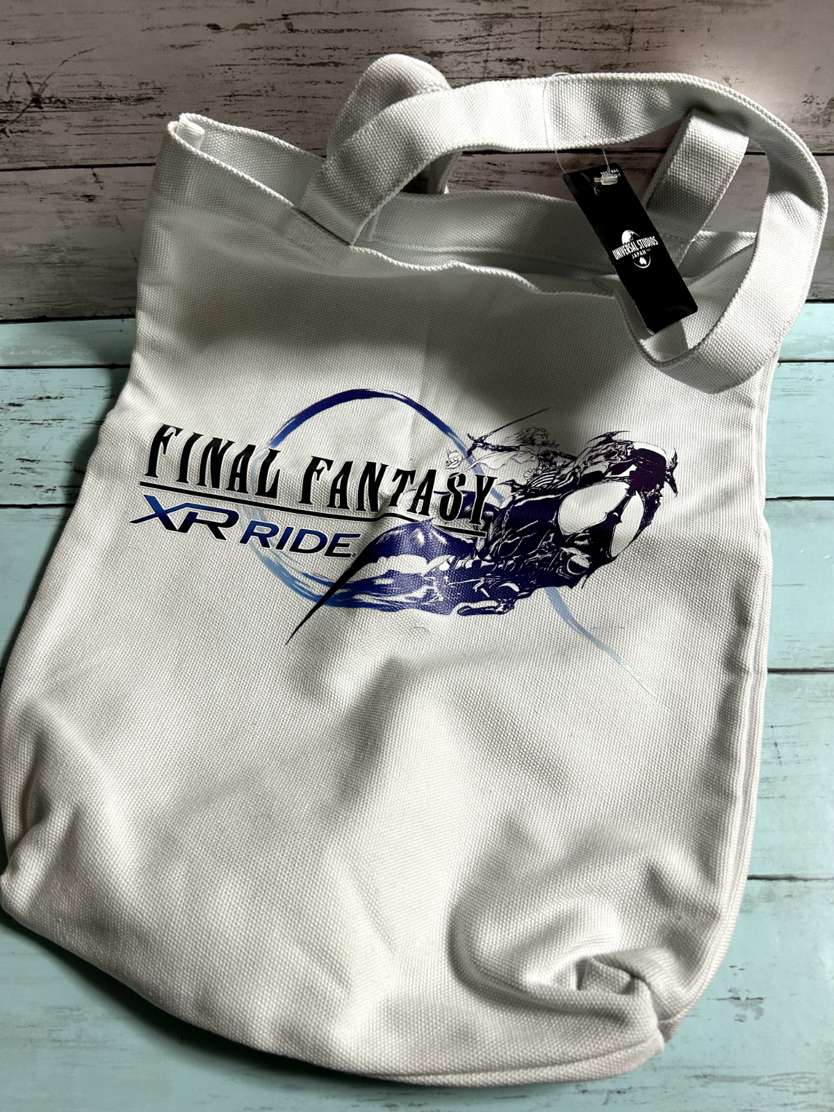りわ　トートブルー WEEKEND(ER)&CO./ウィークエンダー】メッシュトートバッグ
