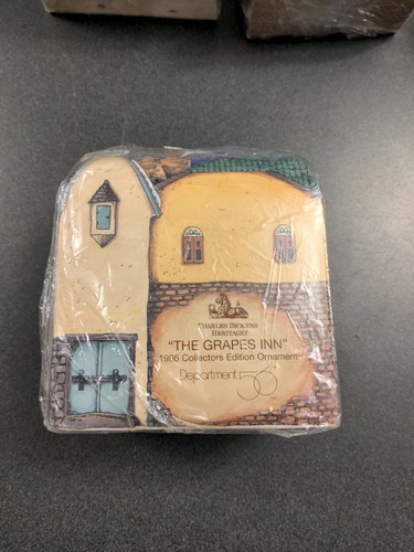 DEPARTMENT 56 The Grapes Inn COLLECTORS EDITION ORNAMENT 1996 NEW IN BOX