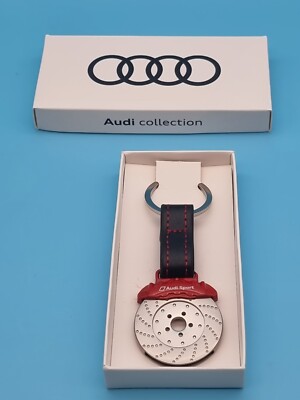 Original Audi Sport Schlüsselanhänger Einkaufs Einkaufswagen Chip RS Bremse Form