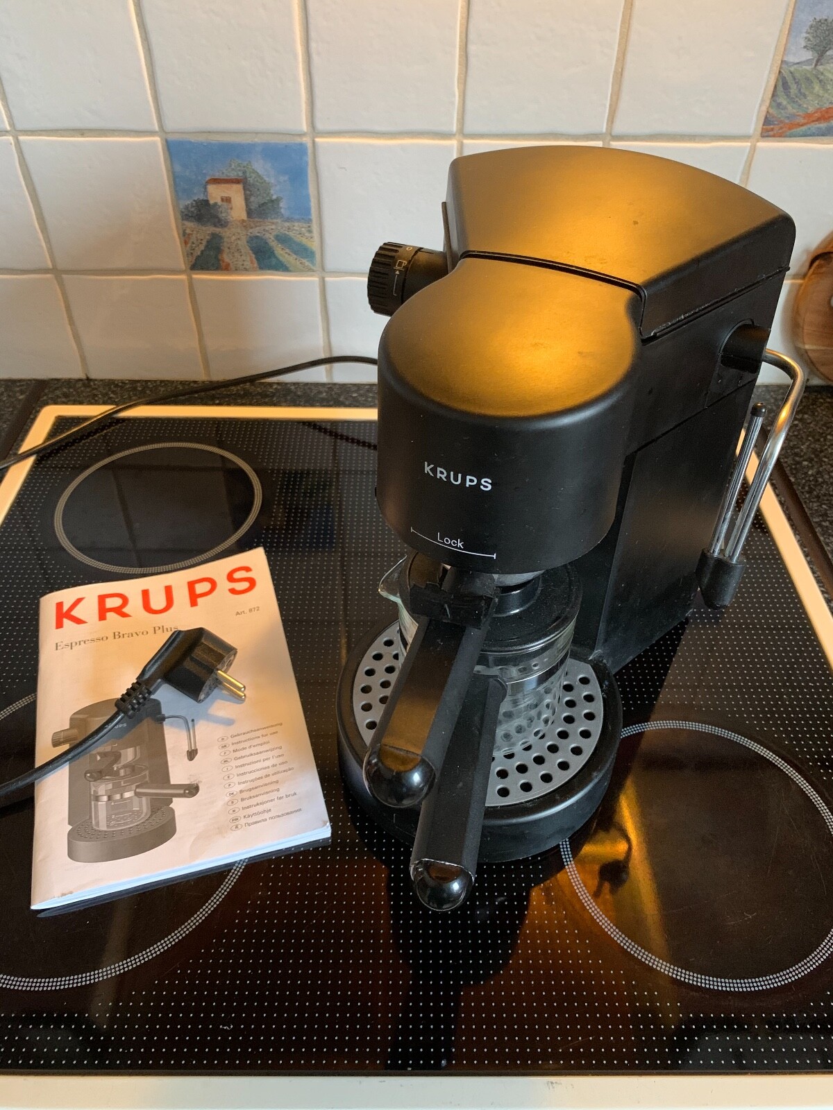 Krups Bravo Plus 872 elektrische 