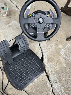 Thrustmaster TMX Force Feedback Racing Wheel 2 Pedal Set XBox/PC - Tested