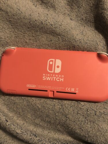 Nintendo Switch Lite Coral Pink Console Only Region Free 1 Nintendo Switch Lite Coral Pink Console Only Region Free 1