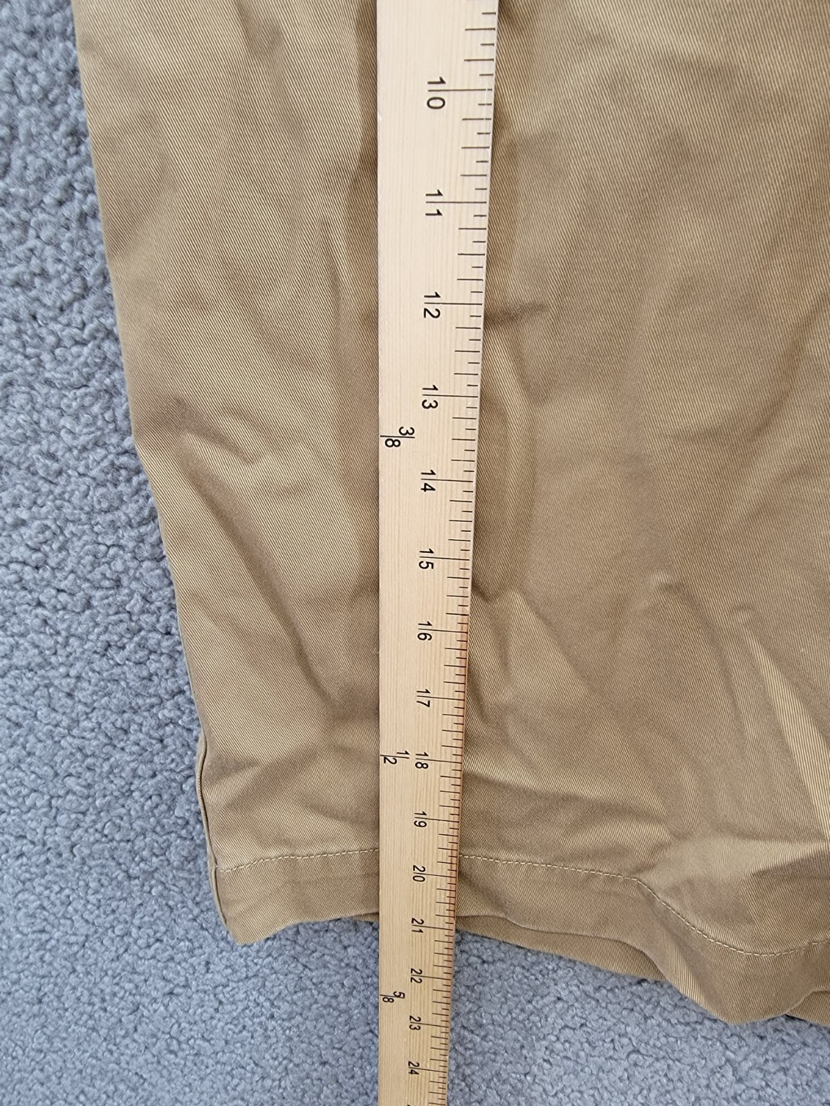 Polo Ralph Lauren 8-Inch Relaxed Fit Chino Shorts Men's 40 Sandsurf Button Zip - Picture 9 of 18