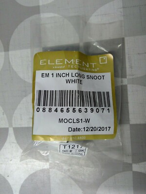 Tech Lighting Element MOCLS1-W 1'' Long Snoot, White **Free Shipping**