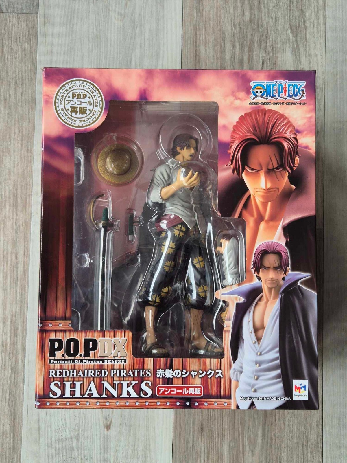 Portrait.of.Pirates POP シャンクス MegaHouse P.O.P Portrait Of Pirates ONE PIECE NEO-4 Red