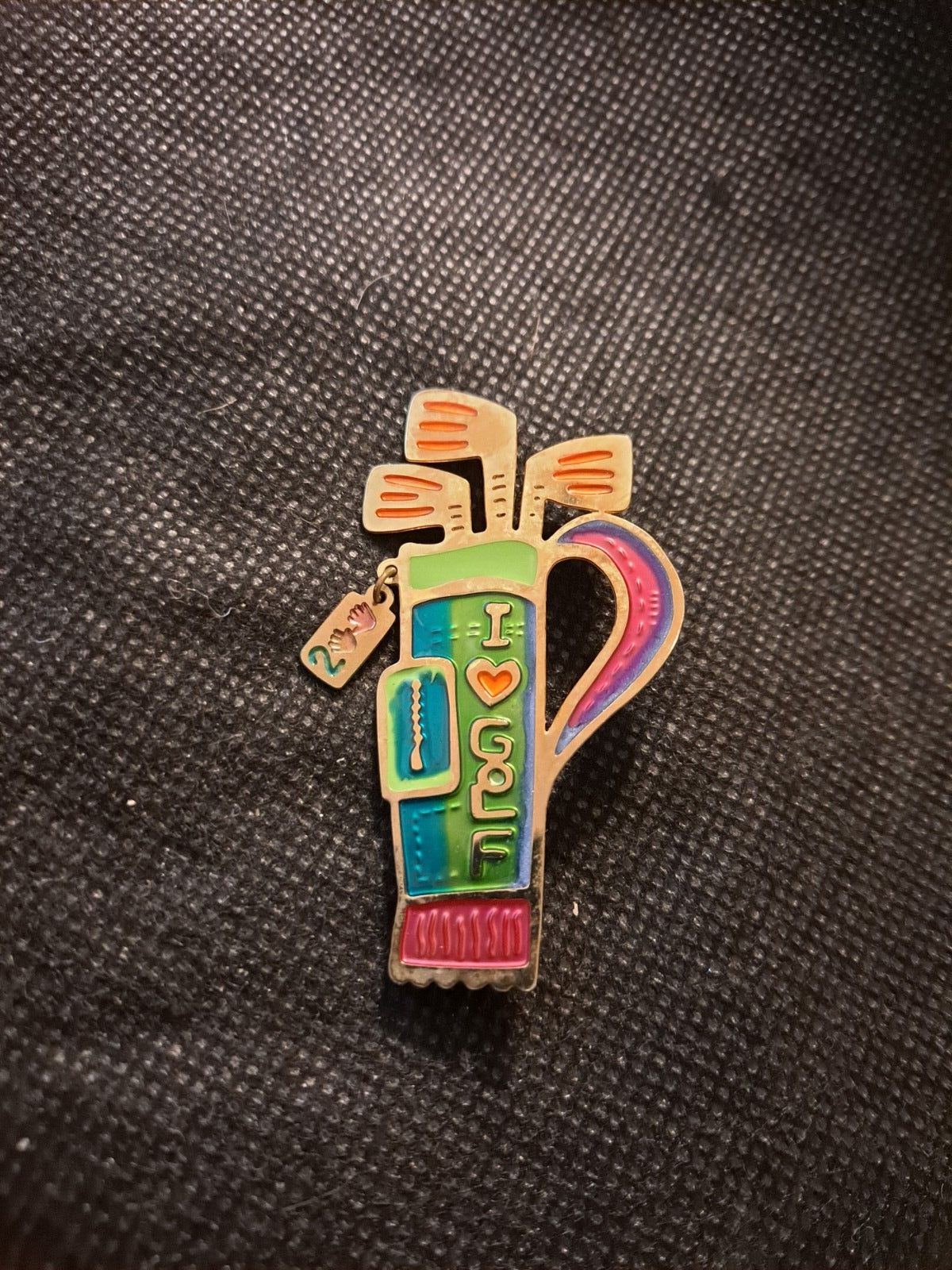 I LOVE GOLF PIN! e7909UXX | eBay