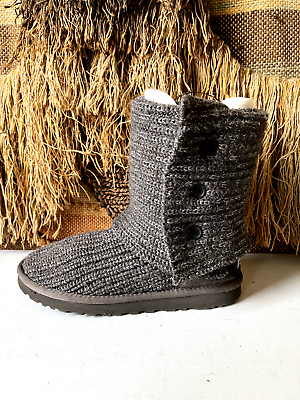 Knitted ugg cheap style boots