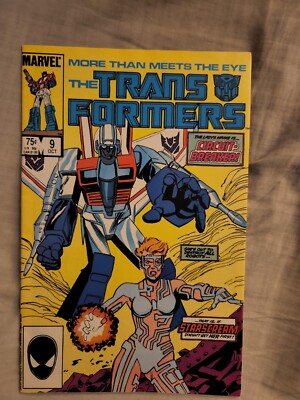 The Transformers #9 Beautiful Excellent Condition-Very Nice!