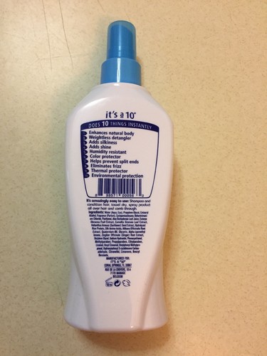 Its A 10 by It's a 10 Miracle Leave In LITE Product 10 oz BRAND NEW FRESH STOCK