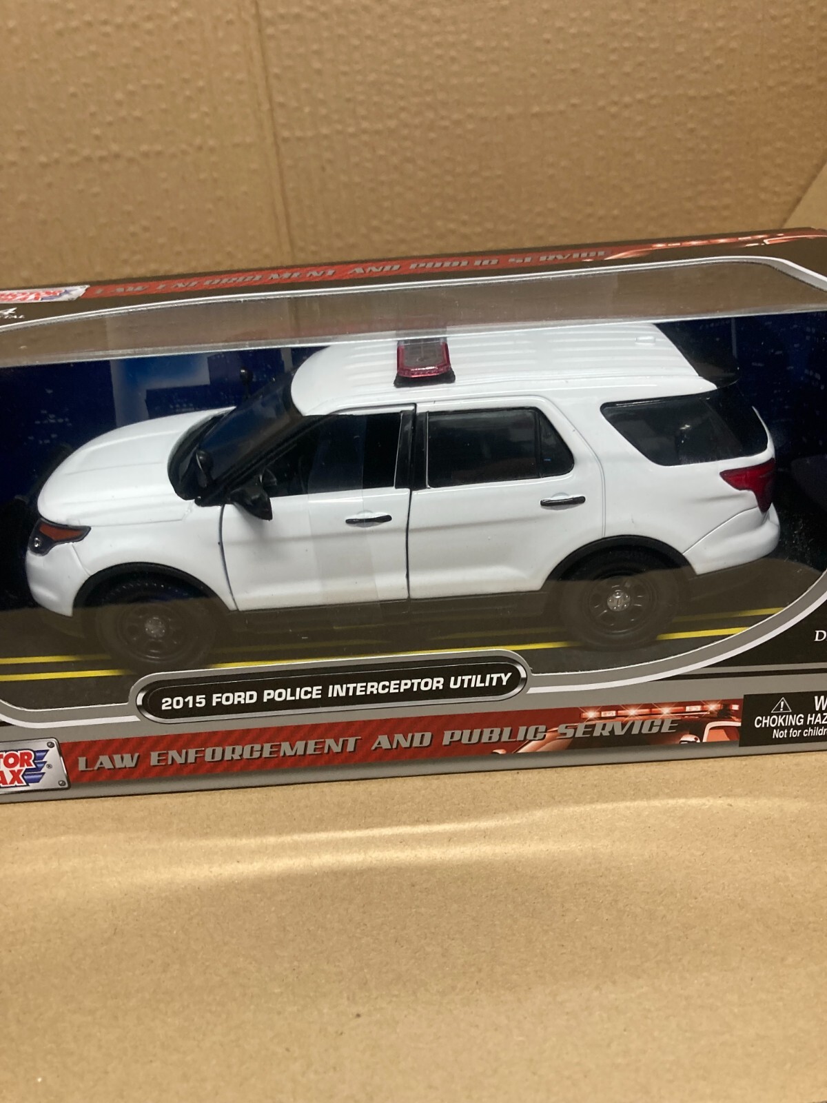 モーターマックス 2015 FORD 1/18 ミニカー Y0964 Motormax 1:18 2015 Ford Explorer Police Interceptor LIGHT