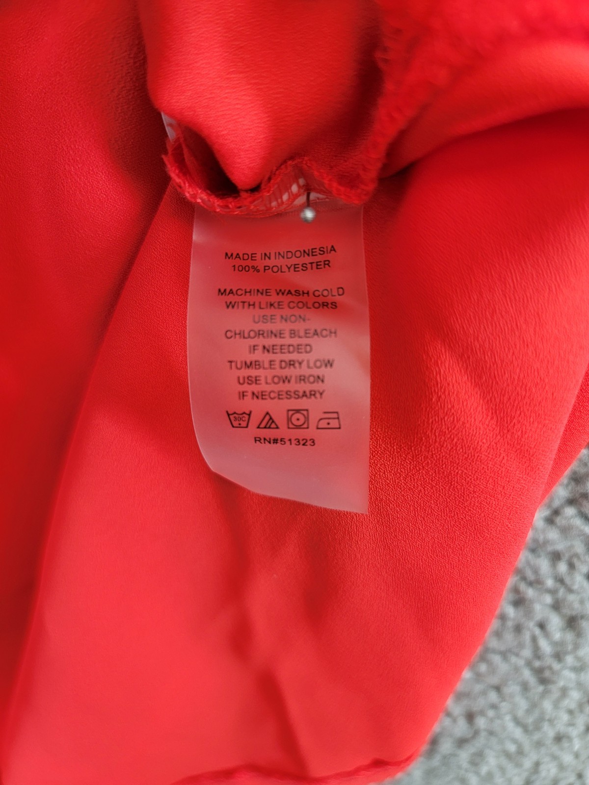 Vince Camuto Sleeveless Cowl Neck Top Women's S Tulip Red Keyhole Back Pullover - Picture 11 of 15