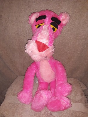 vintage pink panther stuffed animal