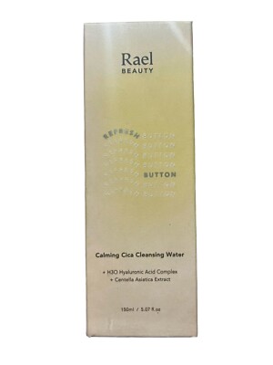 Rael Beauty Refresh Button Calming Cica Cleansing Water - 5.07 fl oz