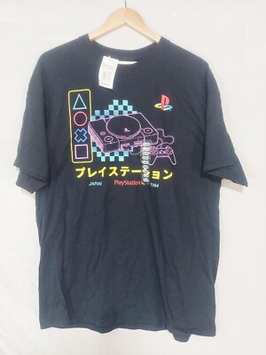 Playstation Classic T Shirt Black Extra Large XL Ripple Junction New With Tags 