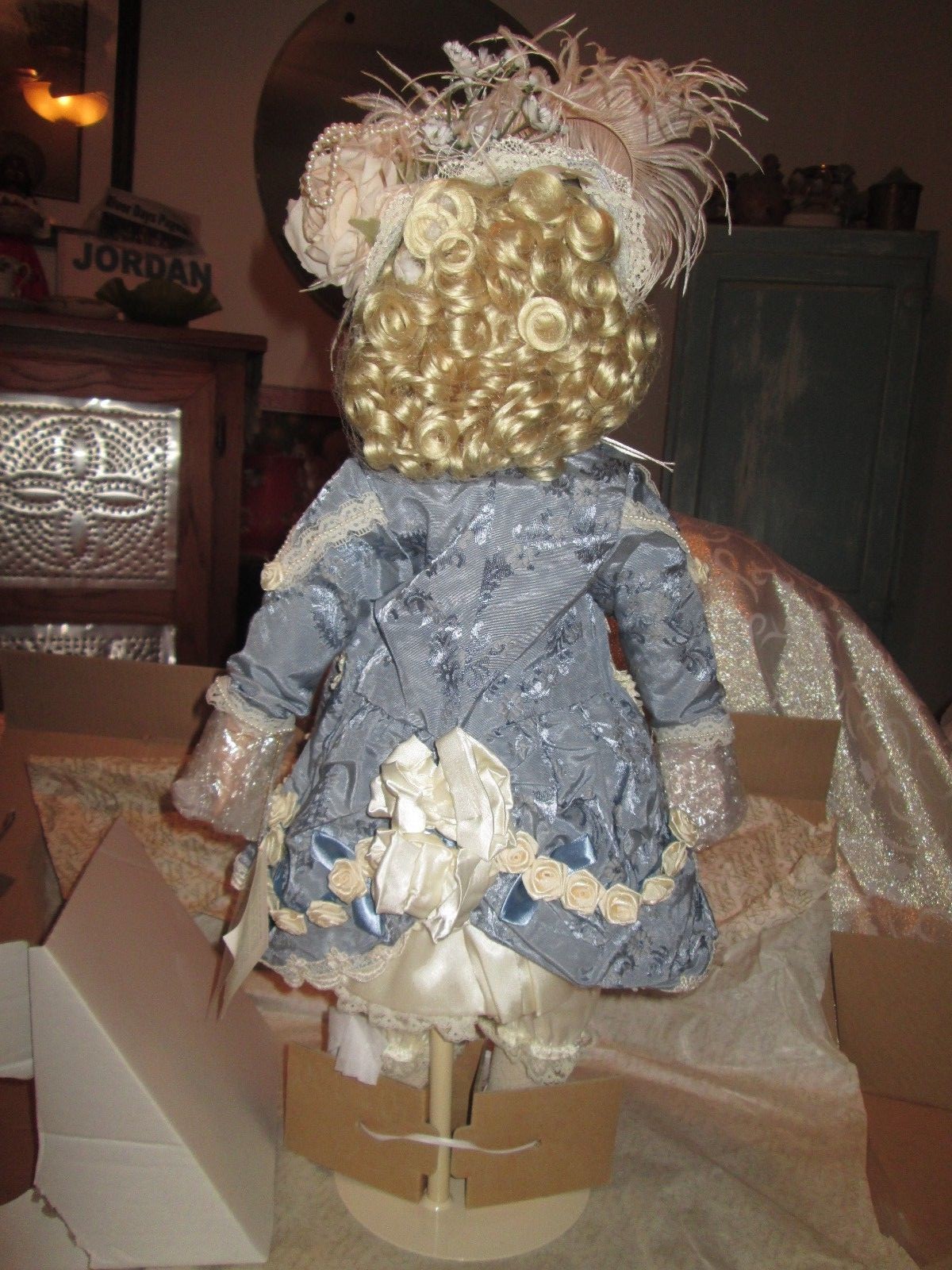 Franklin Heirloom The Be'be' Steiner Reproduction Collector Doll *NIB*HTF