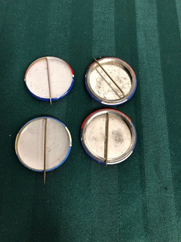 Lot Of 4 Vintage George Wallace for President Political Buttons Pins