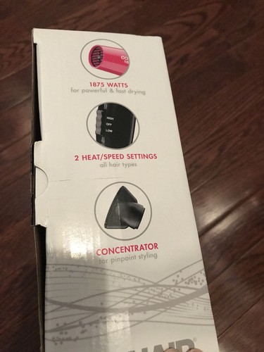 Conair 1875 watt hair dryer