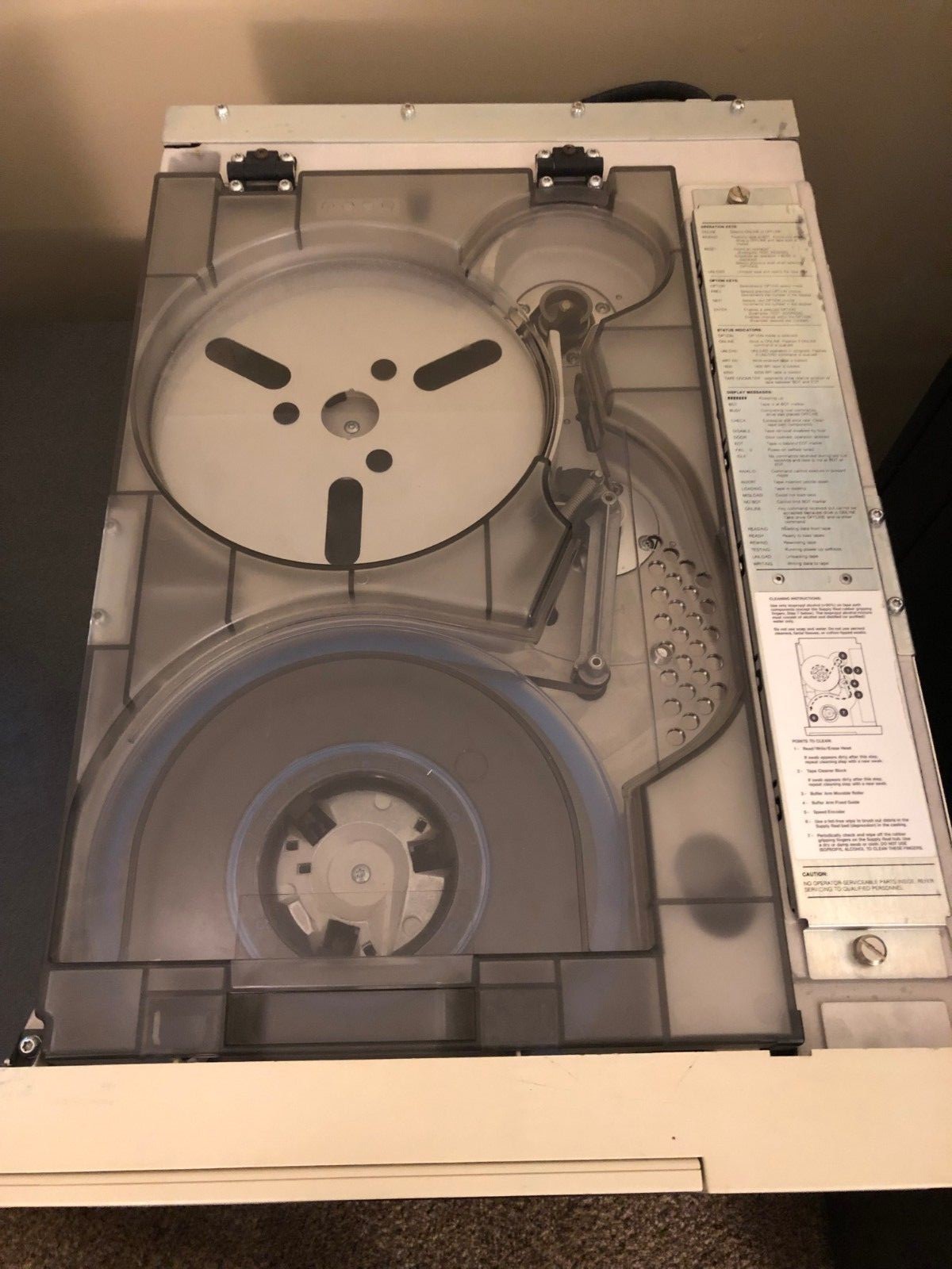 Working Hewlett Packard HP Auto-Loading Vintage 9-Track Tape Drive 88780 or 7980