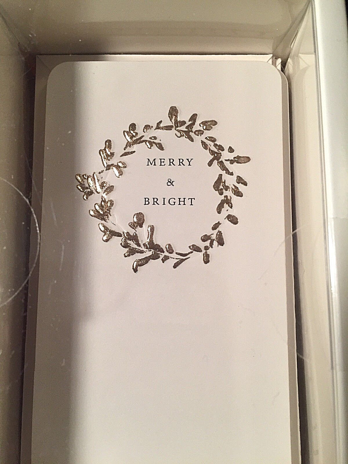 Merry and Bright Gift Cards Tag Set 12 pc w/ Envelopes Hearth and Hand Magnolia