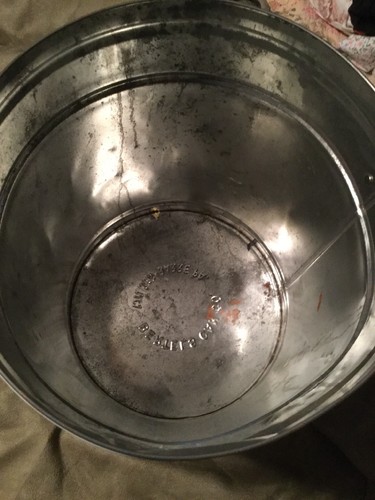 Vintage LARGE Neiman Marcus Red River Pretzel Tin Can - 12