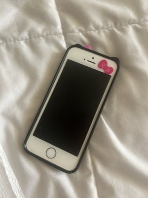 キティちゃん♡iPhone5/5sケース♡ NEW Hello Kitty Apple iPhone 5/5s Case BLACK/PINK by Sanrio