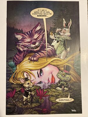 Alice Never After #1 (Boom, 2023) Unlockable Panosian Virgin Variant NM-