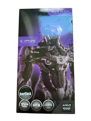 Sapphire Dual-X R9 270  2GB With Boost OC Version PCI-Express Graphics Cards