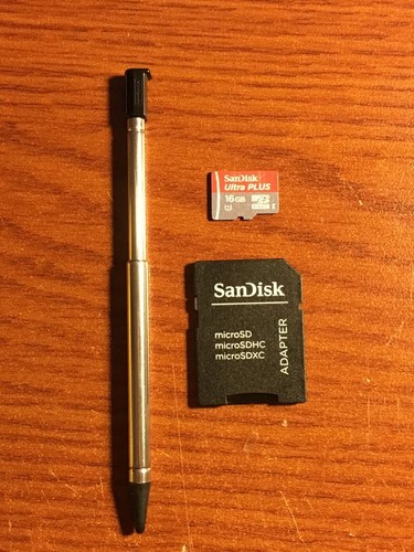 Nintendo 3DS Launch Edition Cosmo Black Handheld System W/ Charger, Case,SD Card