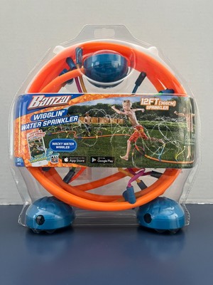Banzai Wigglin' Water Sprinkler 12 ft NEW 