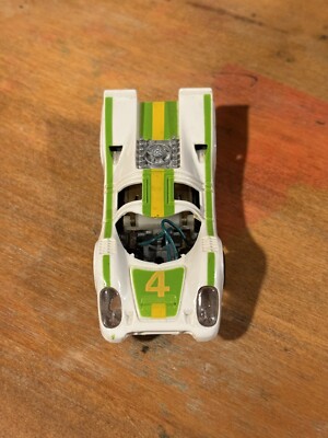 Tyco 80's Green / White McLaren #4 Slot Car HO Honk Kong