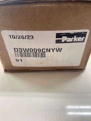 Parker  Series D3W Directional Control Valve D3W009CNYW