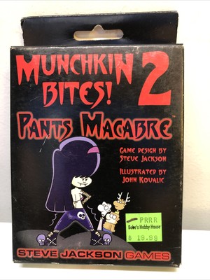 Munchkin Bites! 2 Pants Macabre expansion pack new!