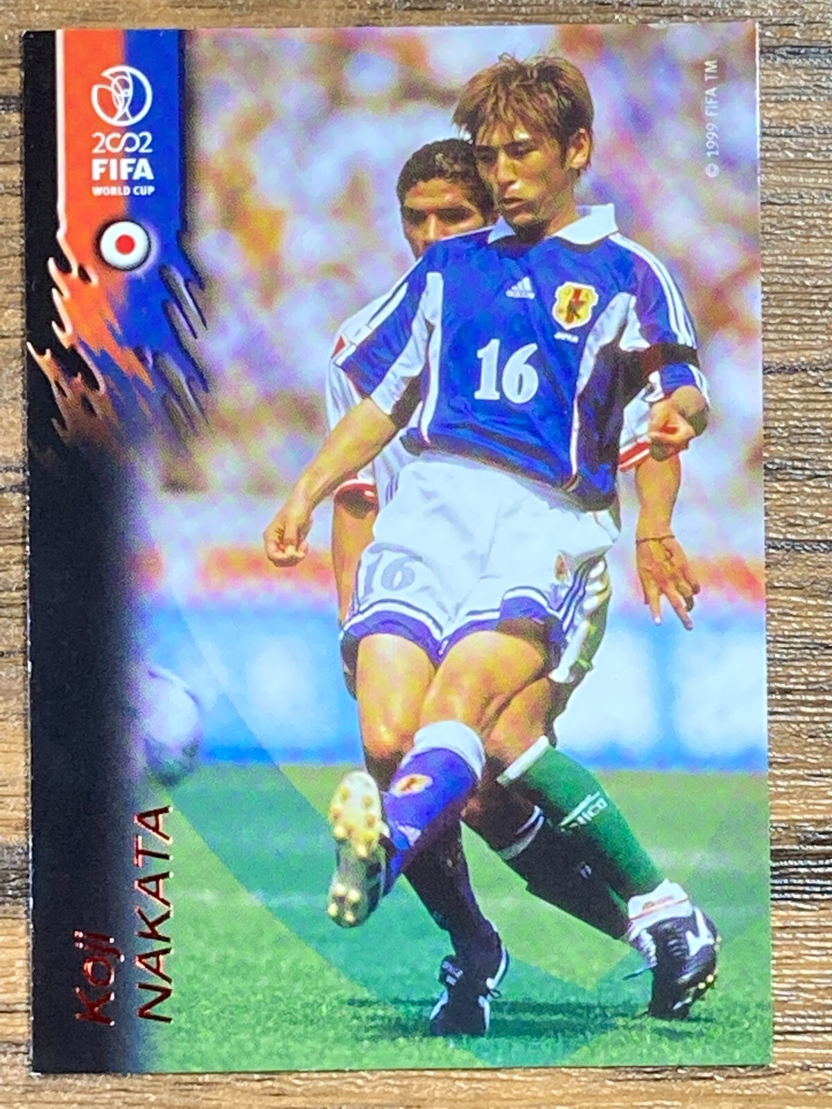 Free Shipping! Panini 2002 FIFA World Cup Card No.30 Koji