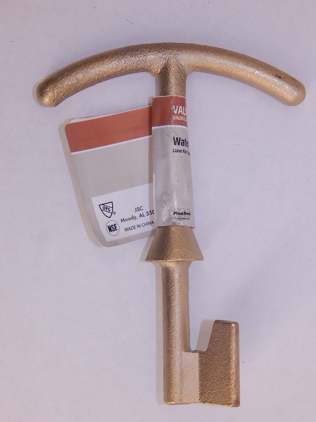 WATER METER BOX LID KEY M07-001 747-419 JONES STEPHENS CORP JSC 5.5