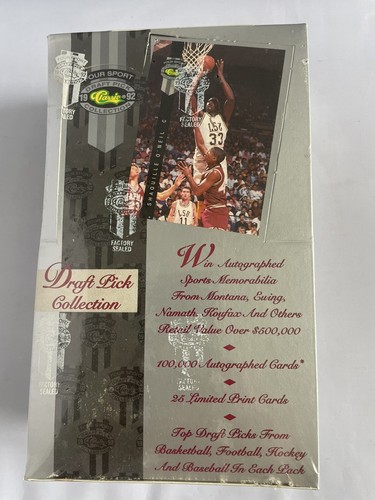Factory Sealed 1992 Classic Four Sport Draft Pick Collection