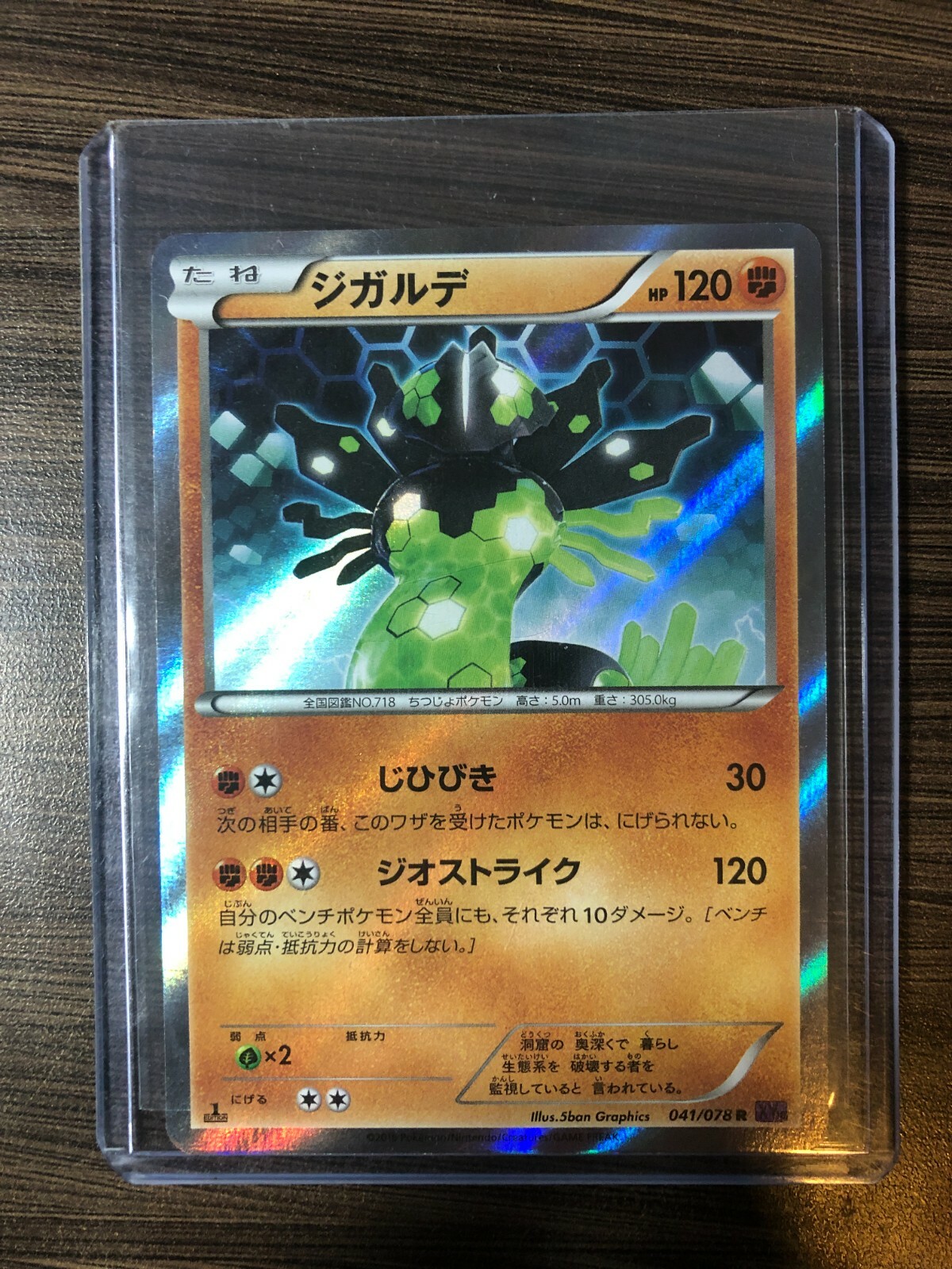 US SHIPPING Zygarde 041/078 R Holo 1st Edition XY10 Japanese US SHIPPING Zygarde 041/078 R Holo 1st Edition XY10 Japanese