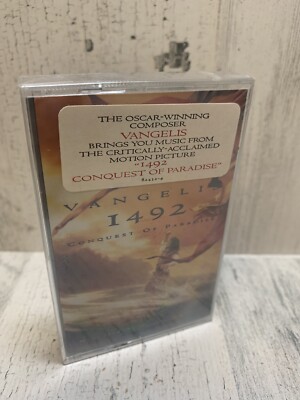 Vangelis 1492 Conquest of Paradise Sealed Cassette Tape Soundtrack