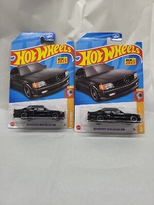 2023 Hot Wheels  89 Mercedes-Benz 560 Sec AMG Lot of 2