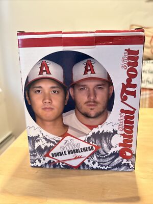 Ohtani Trout City Connect Bobblehead